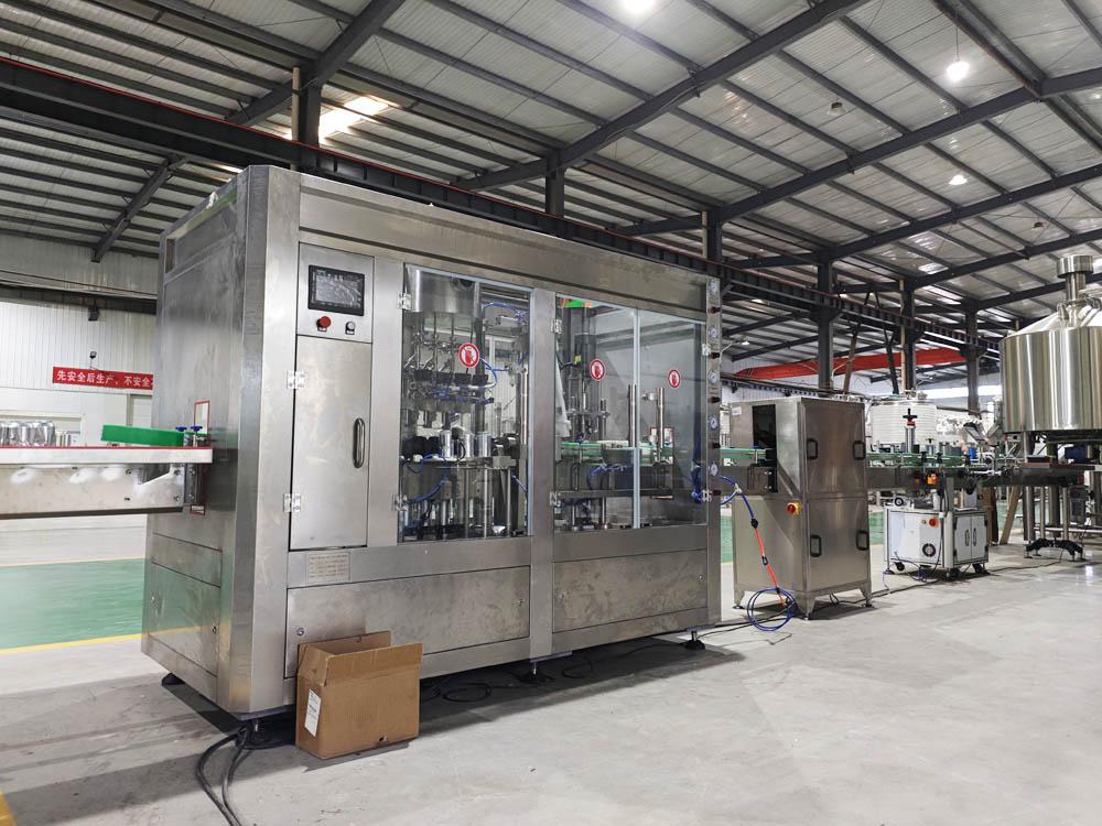 Complete Isobaric Beer Canning Line